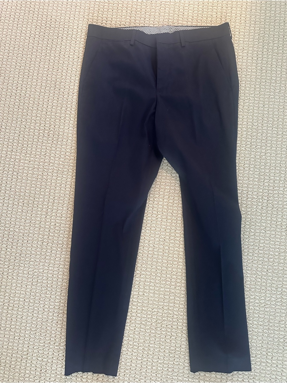 Express Men's Black Dress Pants - Sleek Tailored Style